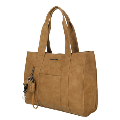Enrico Benetti Taylor Laptopschoudertas - 15" laptopvak - camel