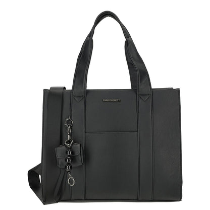 Enrico Benetti Taylor Laptopschoudertas - 15" laptopvak - black