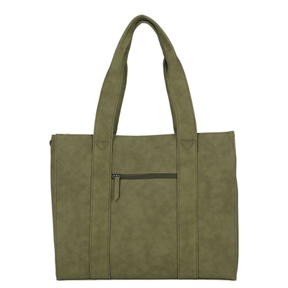 Enrico Benetti Taylor Laptopschoudertas - 15" laptopvak - olive