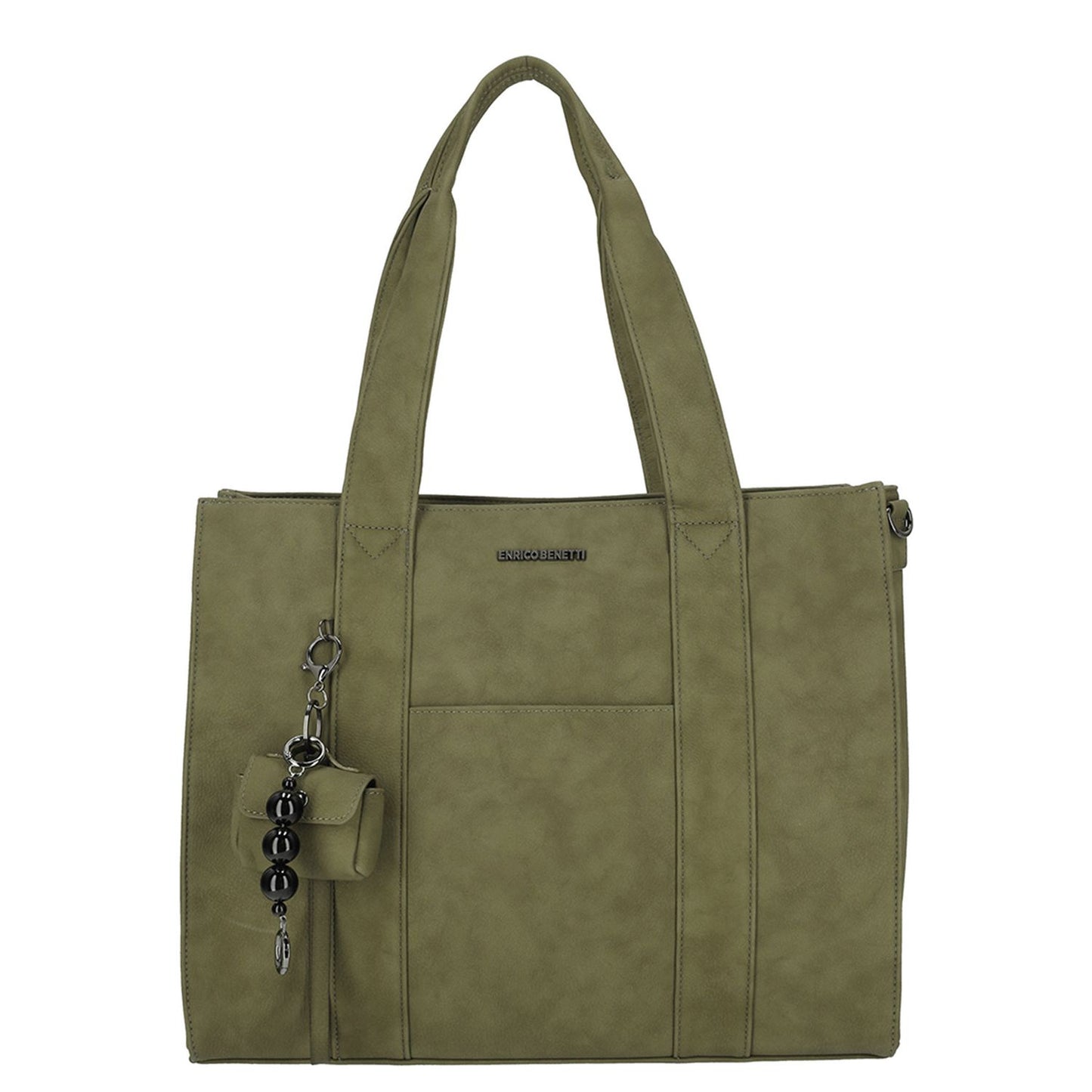 Enrico Benetti Taylor Laptopschoudertas - 15" laptopvak - olive