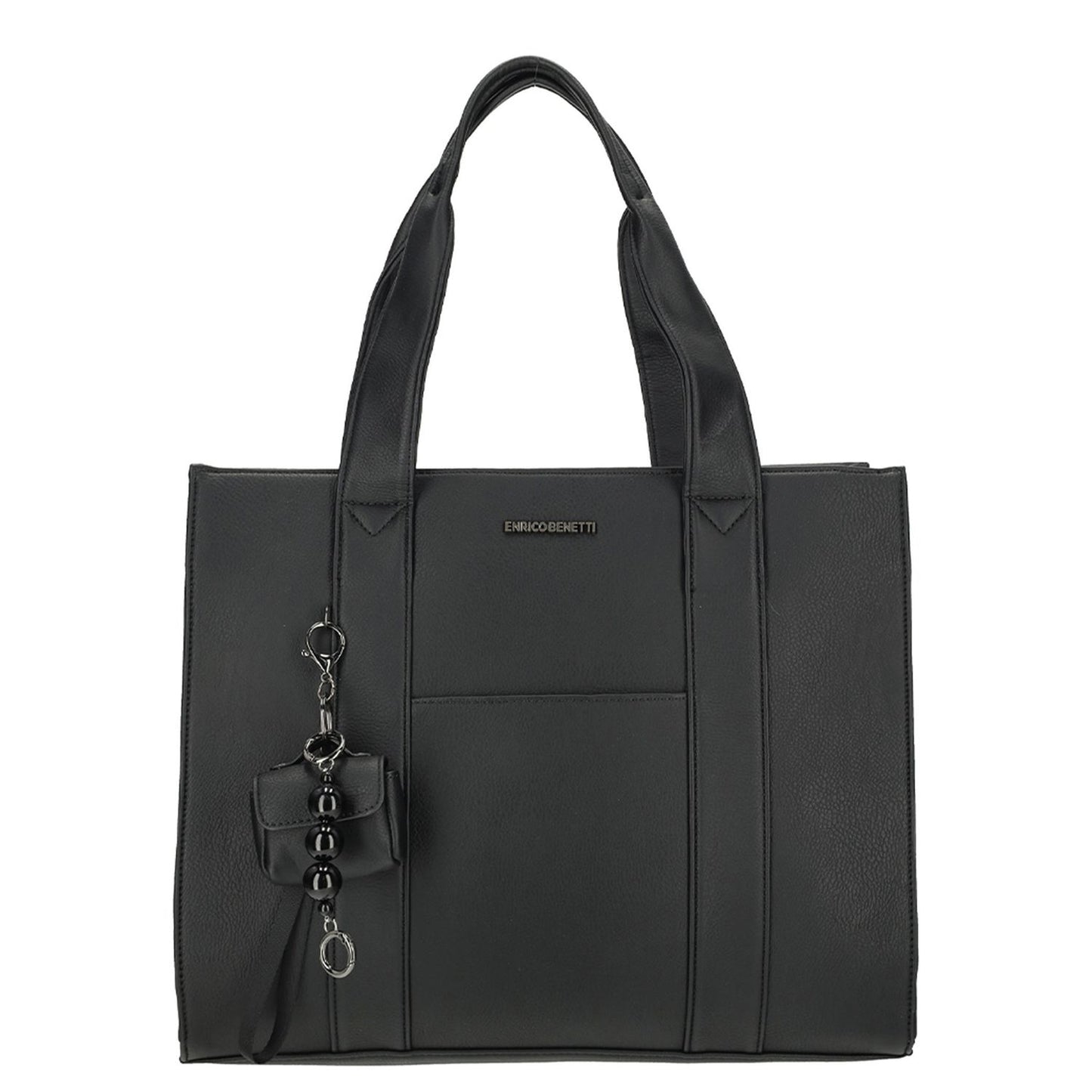 Enrico Benetti Taylor Laptopschoudertas - 15" laptopvak - black