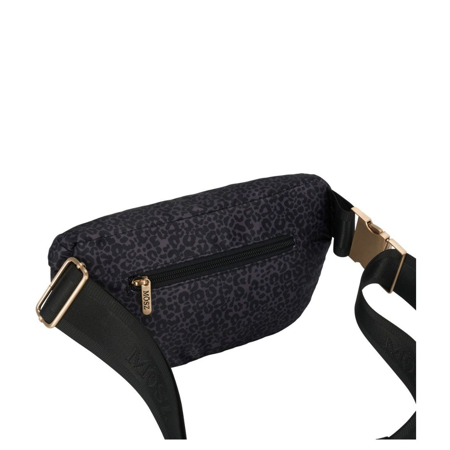 MOSZ Jessy Crossbody Heuptas nero leo