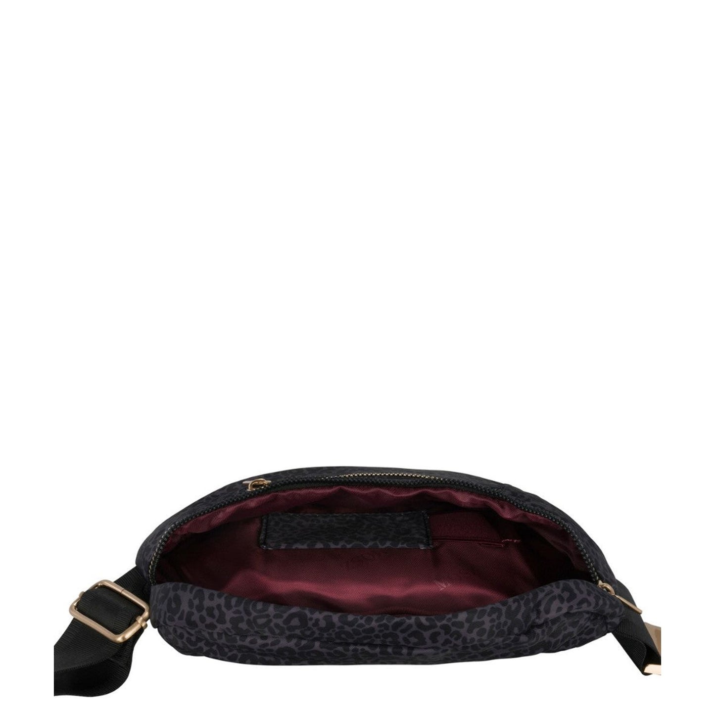 MOSZ Jessy Crossbody Heuptas nero leo