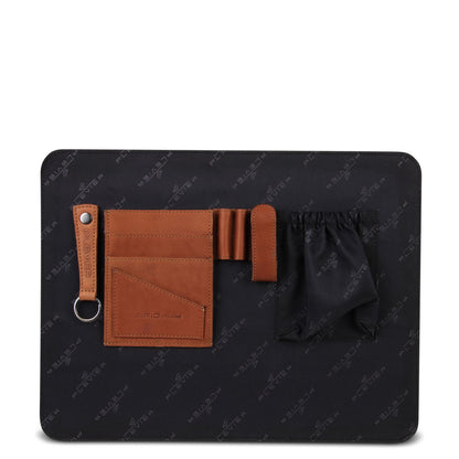 Plevier Bill Laptopschoudertas - 16" laptopvak - cognac