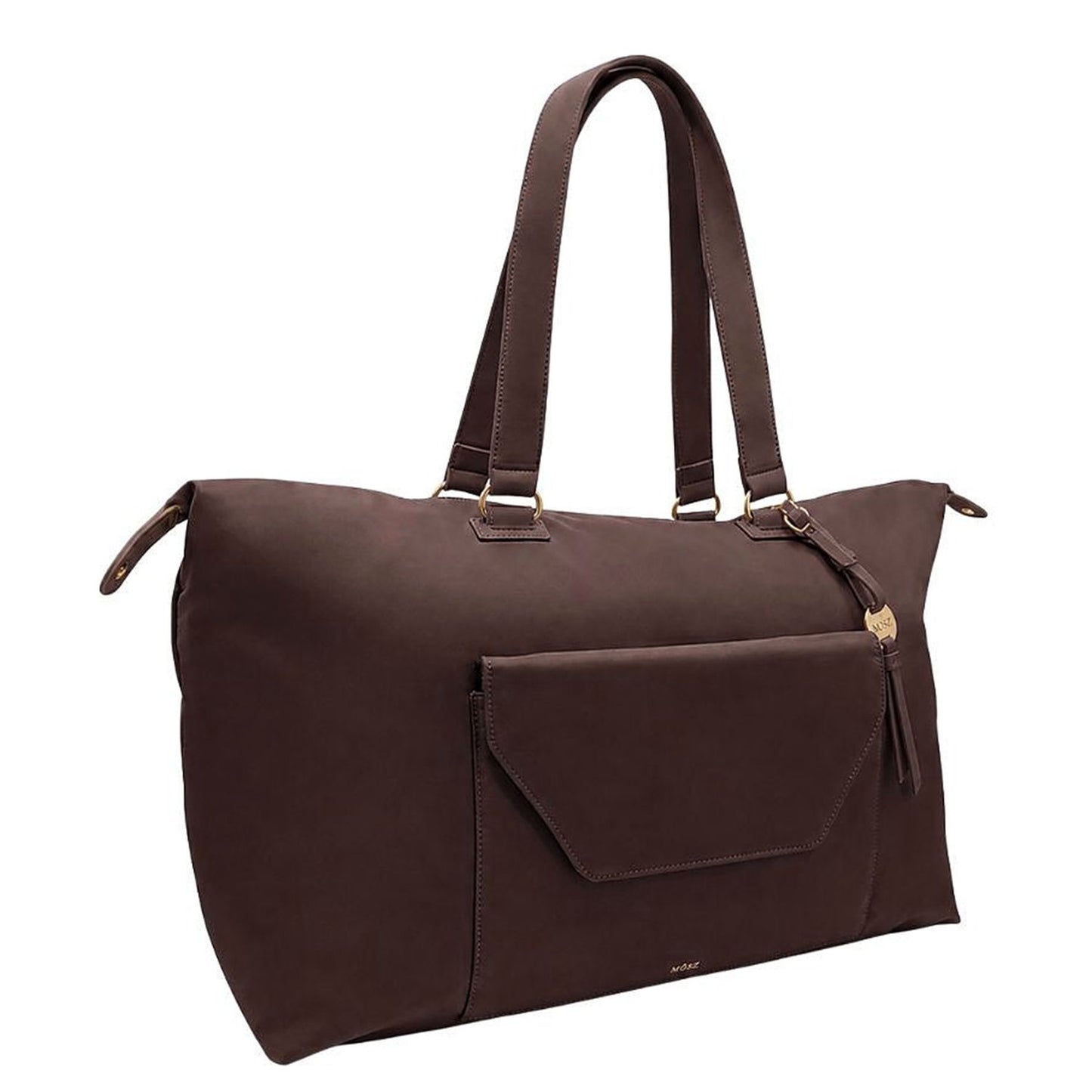 MOSZ Sandy Weekendtas 48 cm - 37 liter - afneembare schouderriem - 48x32x24 cm - dark brown
