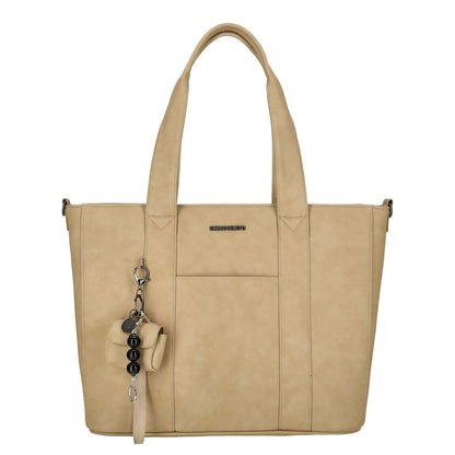 Enrico Benetti Taylor Shopper - 15" laptopvak - taupe