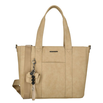 Enrico Benetti Taylor Shopper - 15" laptopvak - taupe
