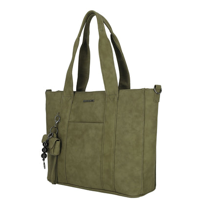 Enrico Benetti Taylor Shopper - 15" laptopvak - olive