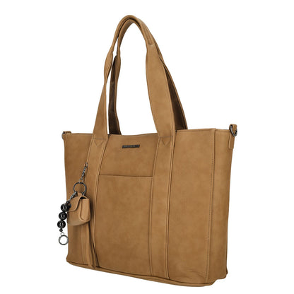 Enrico Benetti Taylor Shopper - 15" laptopvak - camel