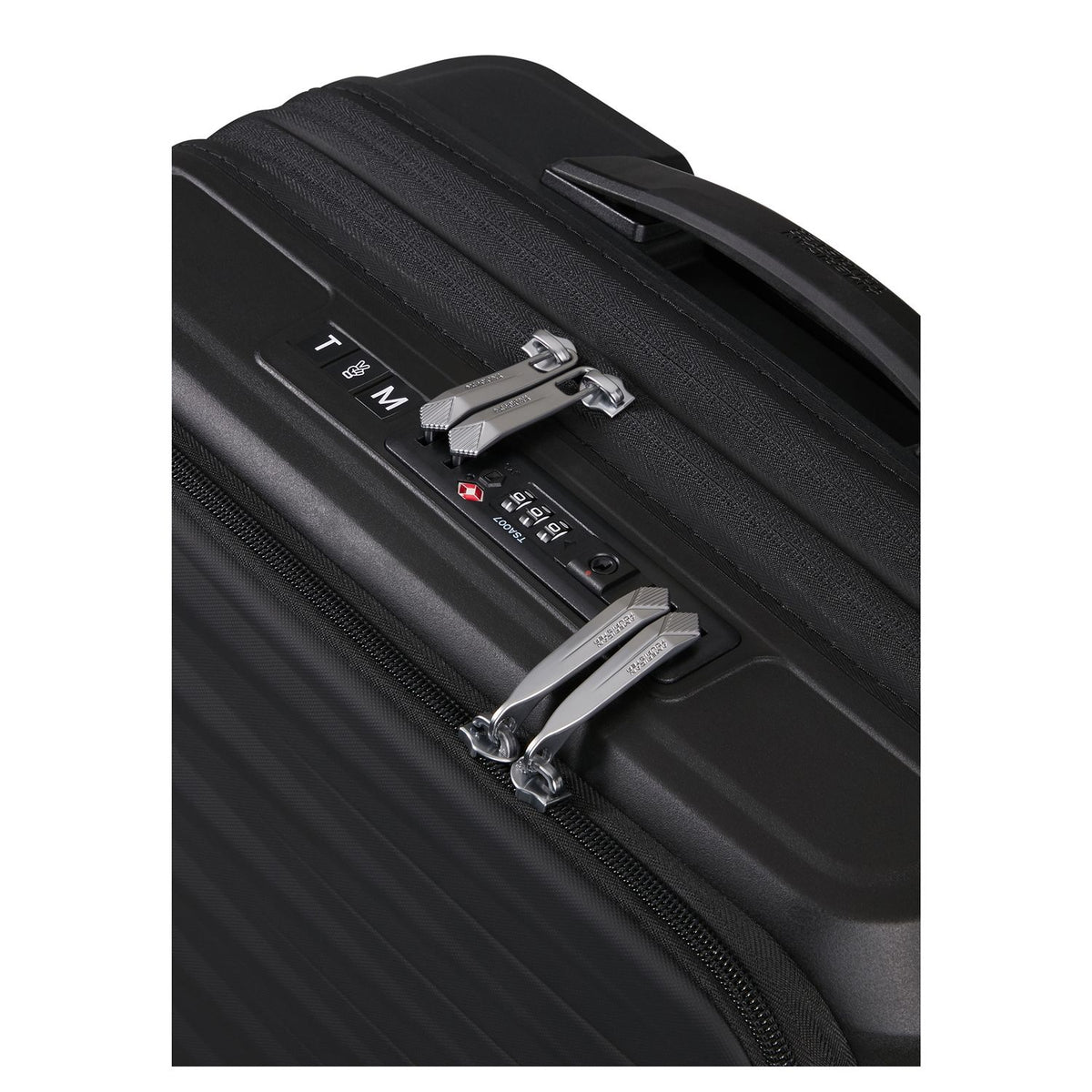 American Tourister FastForward Handbagage Spinner 55 cm - Uitbreidbaar 37/44 liter - 55x40x20/23 cm - flash black
