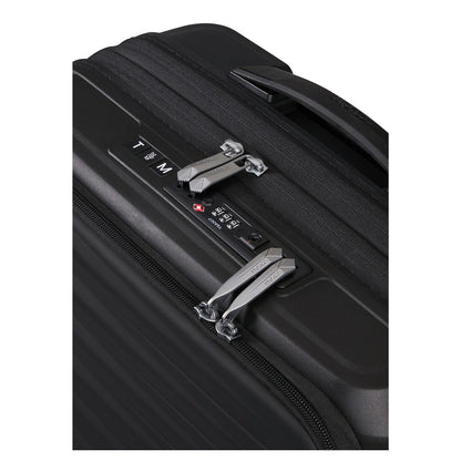 American Tourister FastForward Handbagage Spinner 55 cm - Uitbreidbaar 37/44 liter - 55x40x20/23 cm - flash black