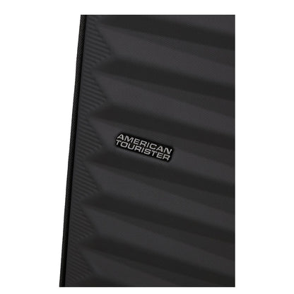 American Tourister FastForward Handbagage Spinner 55 cm - Uitbreidbaar 37/44 liter - 55x40x20/23 cm - flash black