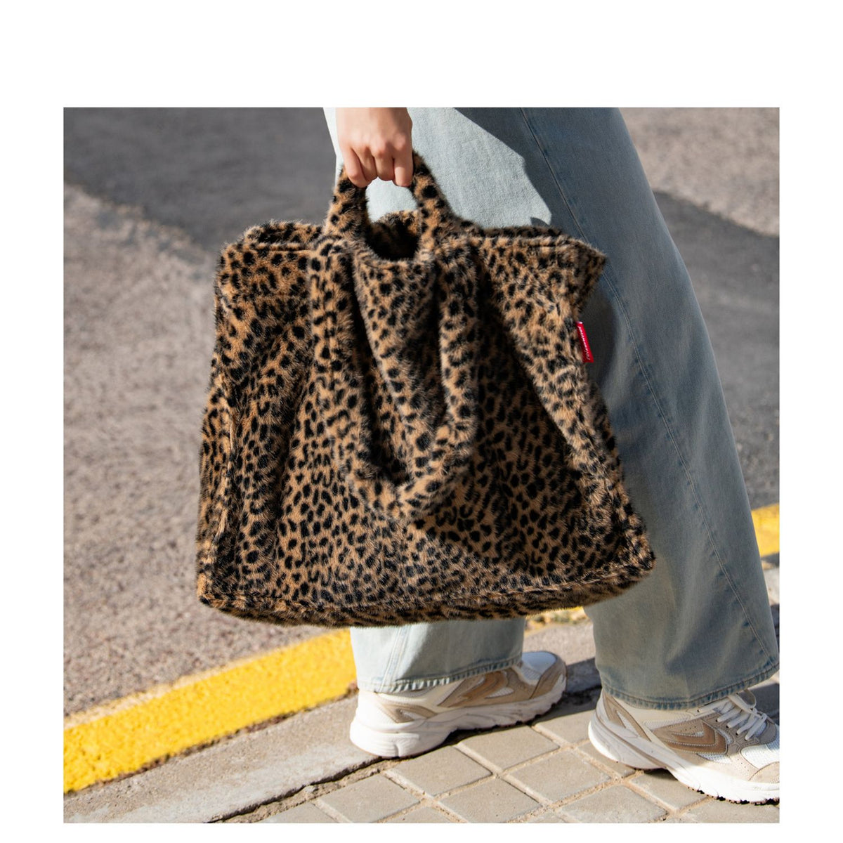 Reisenthel Softshopper Shopper leo fake fur