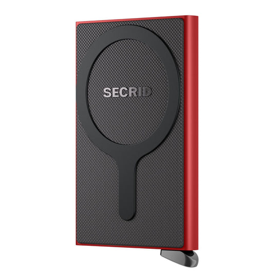 Secrid Cardprotector Pasjeshouder Fluted - voor magsafe - red+