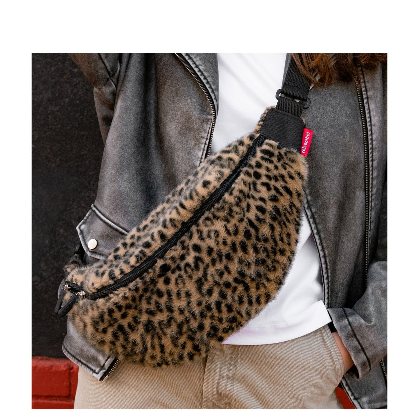 Reisenthel City Crossbody Heuptas leo fake fur