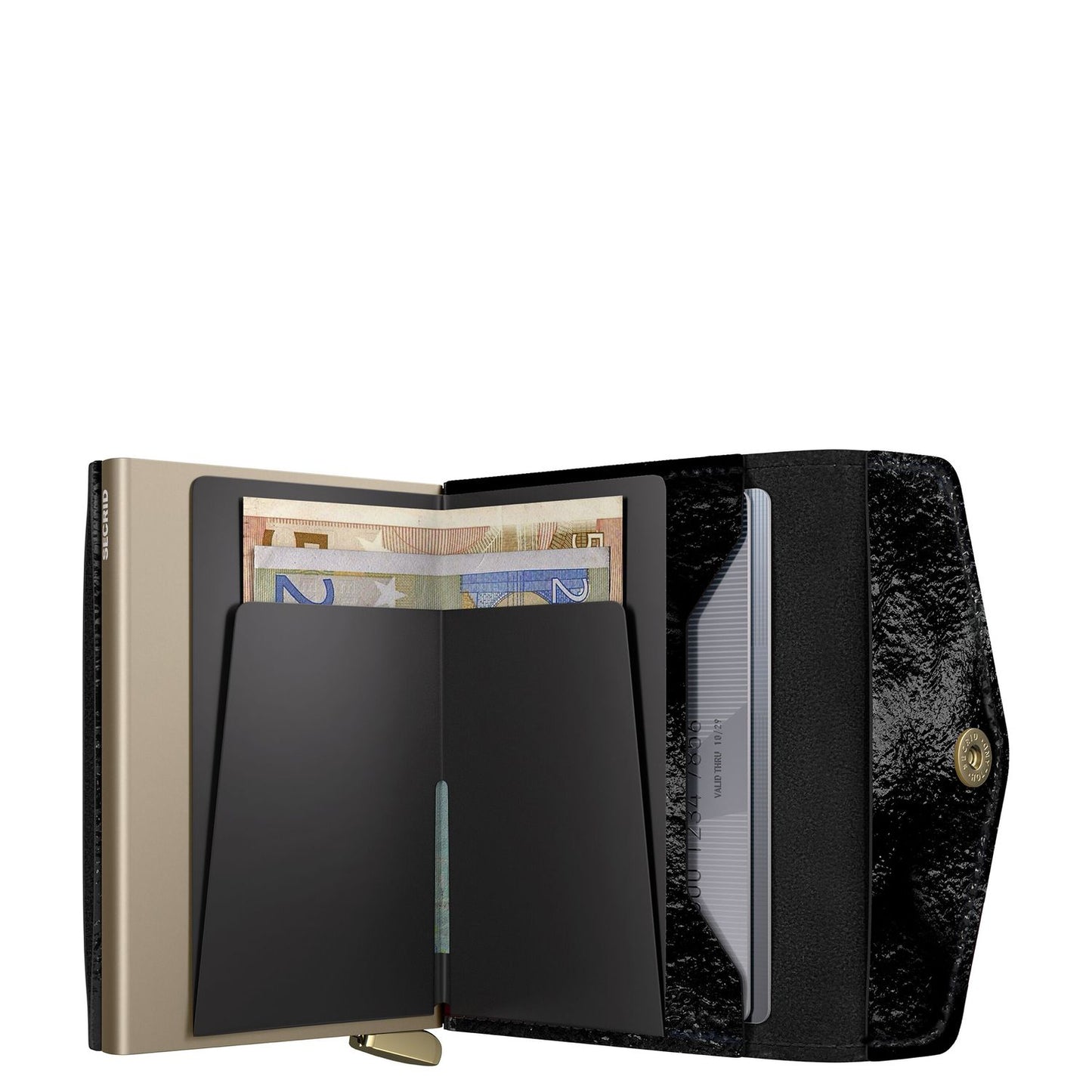 Secrid Envelope Portemonnee naplak black+