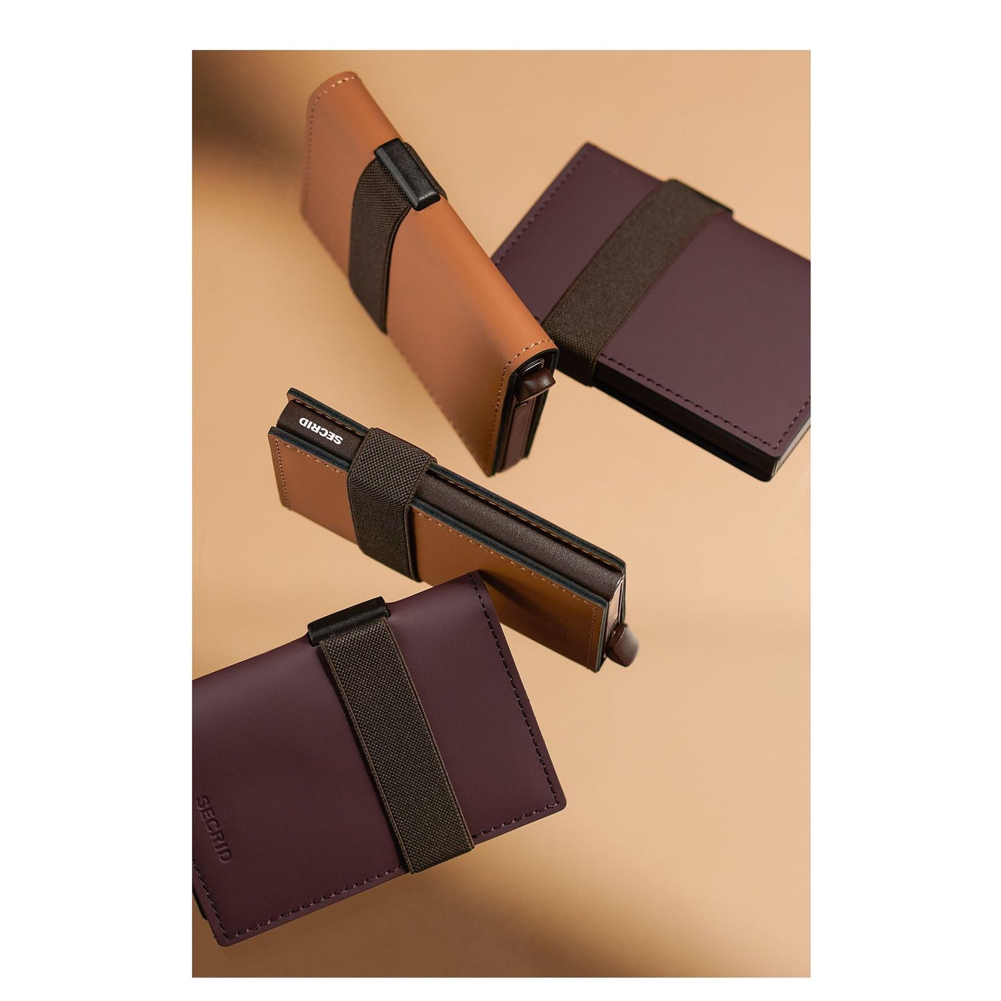 Secrid Bandwallet Portemonnee Matte plum