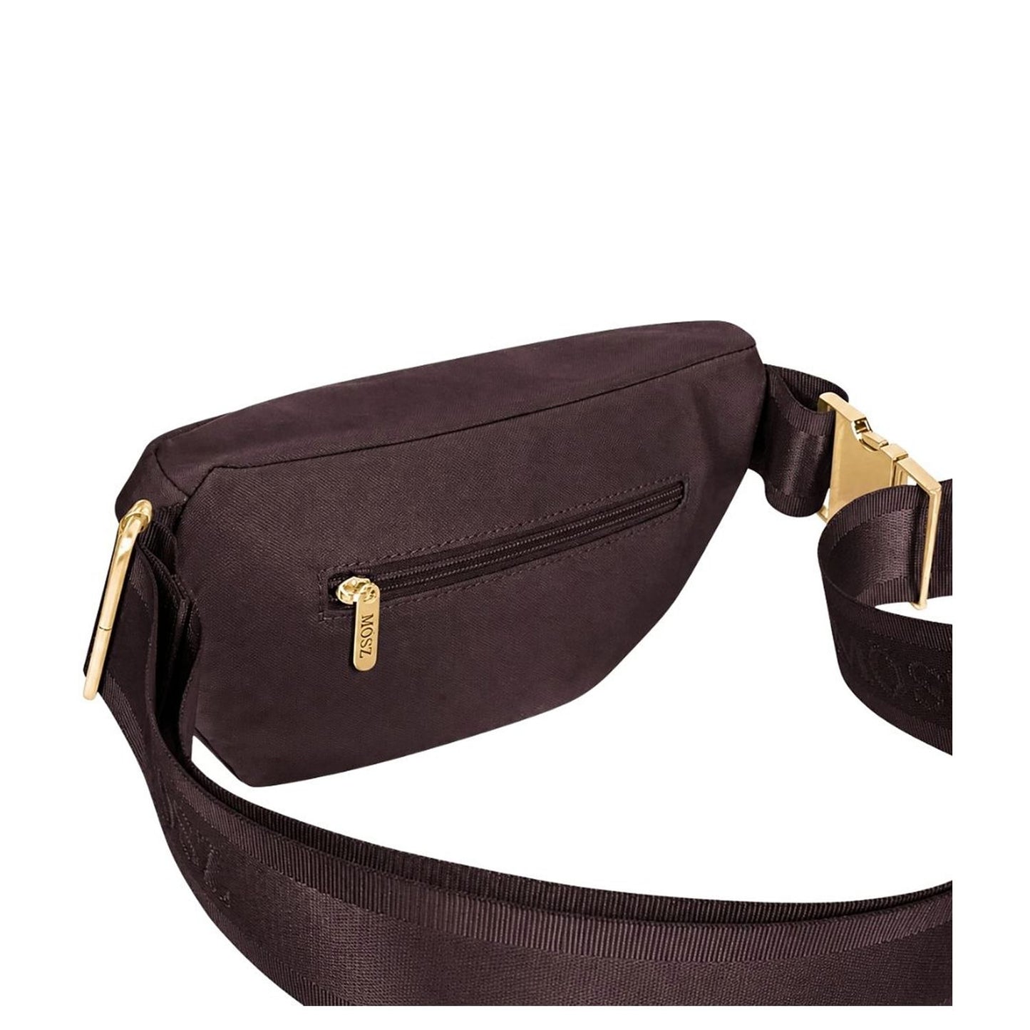 MOSZ Jessy Crossbody Heuptas dark brown leo