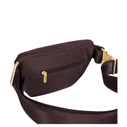 MOSZ Jessy Crossbody Heuptas dark brown leo