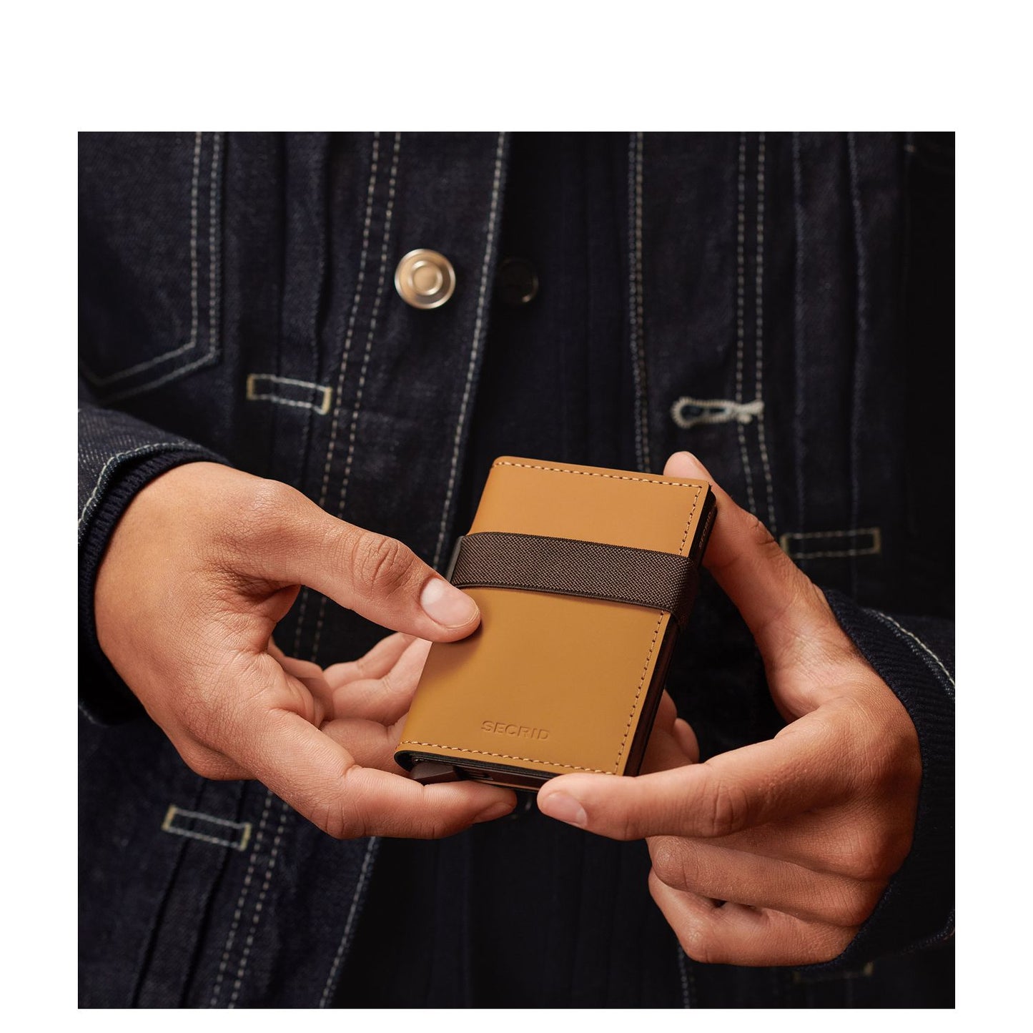 Secrid Bandwallet Portemonnee toffee