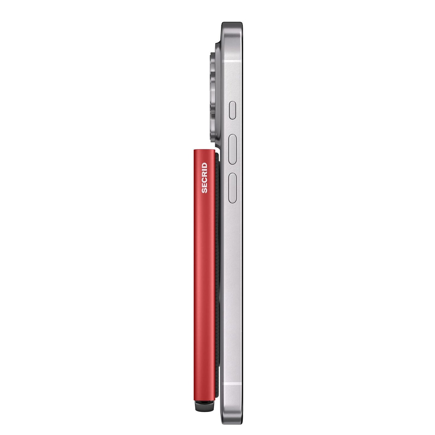 Secrid Cardprotector Pasjeshouder Fluted - voor magsafe - red+