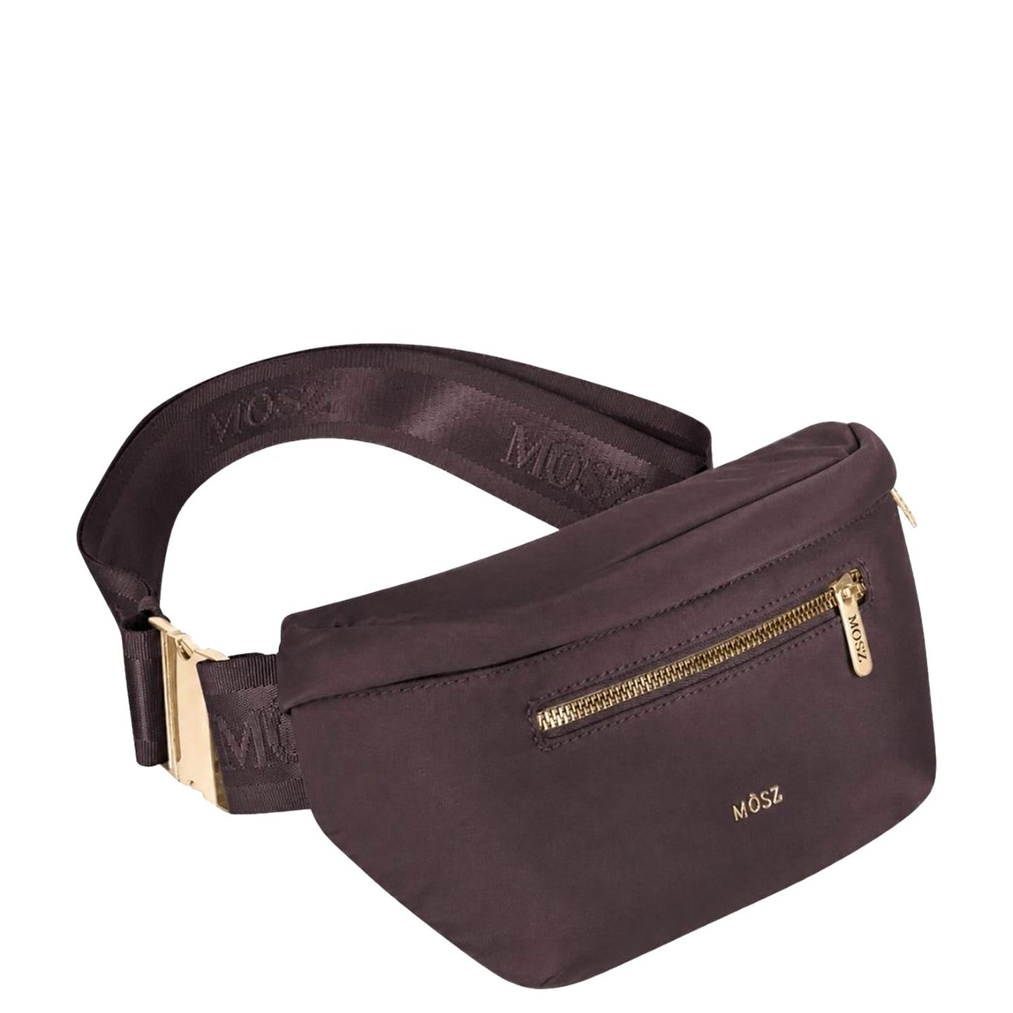MOSZ Jessy Crossbody Heuptas dark brown leo