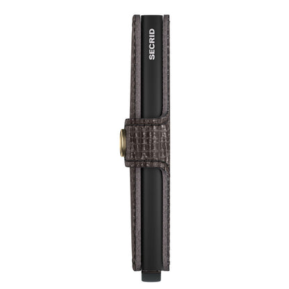 Secrid Miniwallet Portemonnee Palmellato brown