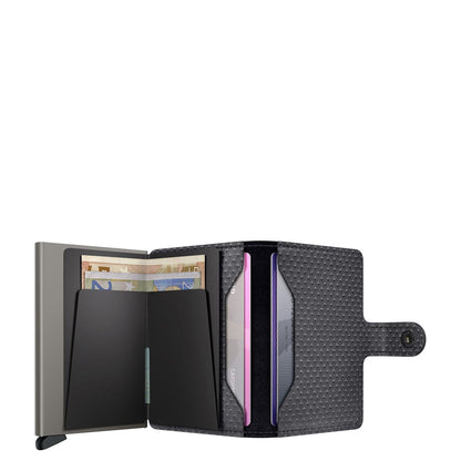 Secrid Miniwallet Portemonnee pyramid grey
