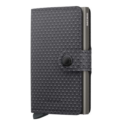 Secrid Miniwallet Portemonnee pyramid grey