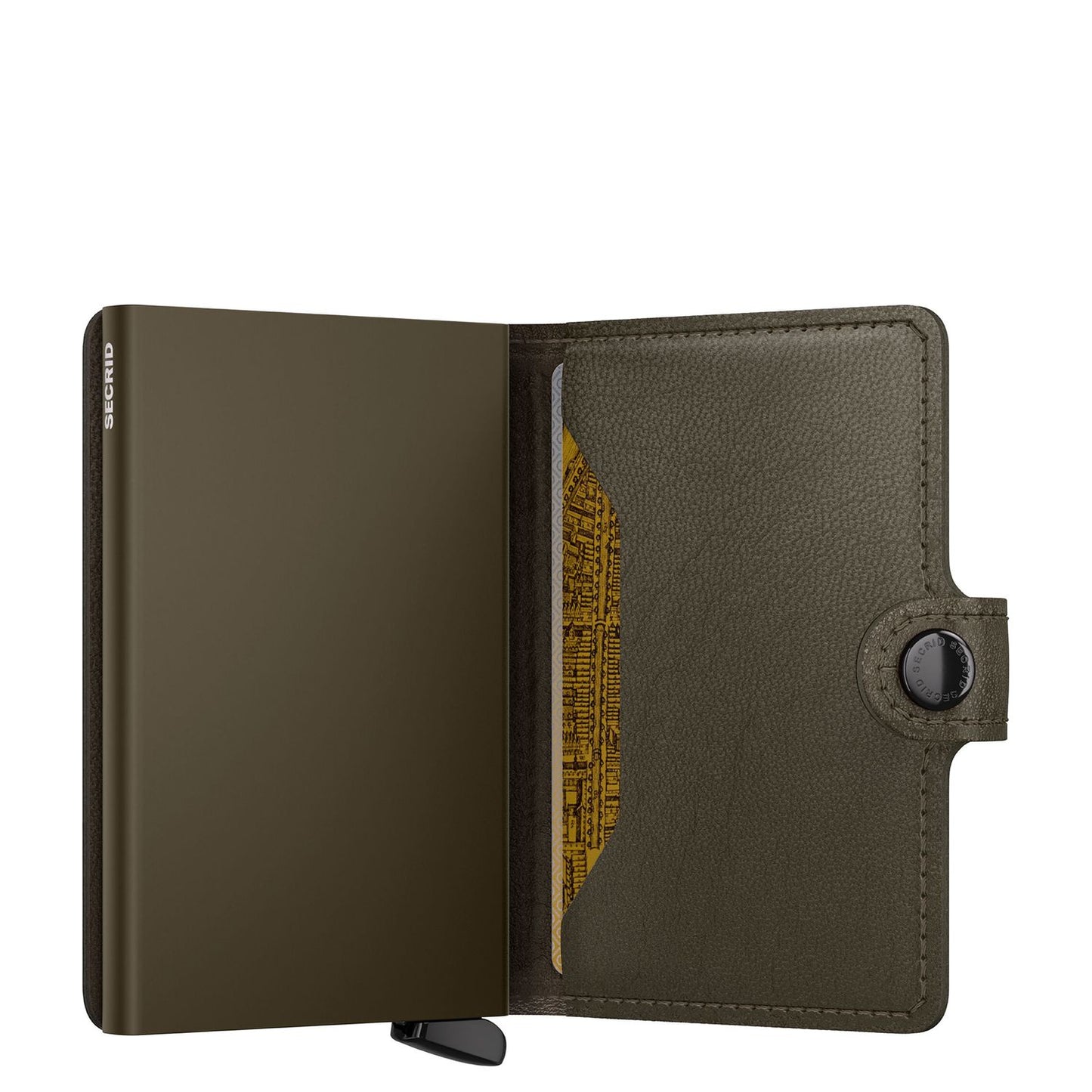 Secrid Miniwallet Portemonnee Emboss Lines cedar+