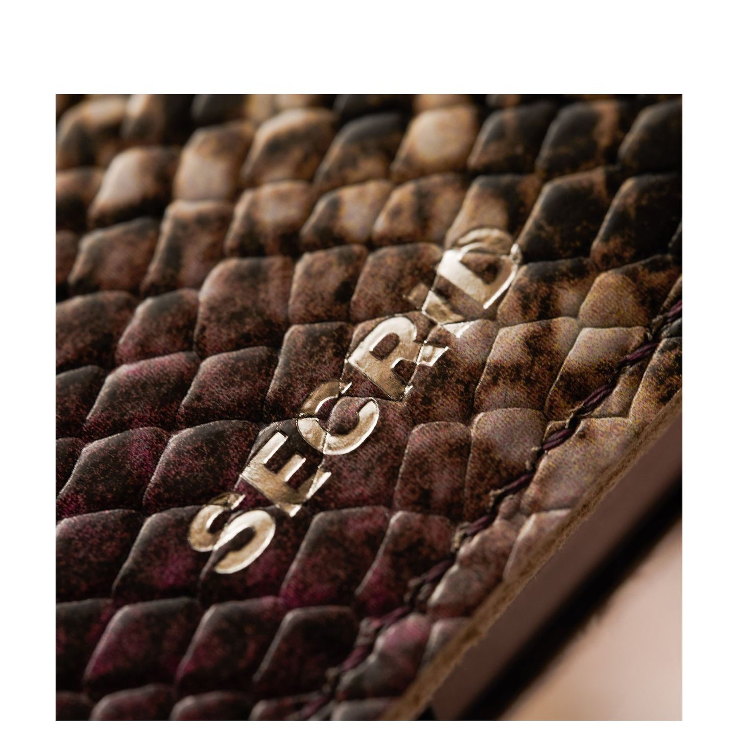 Secrid Miniwallet Portemonnee Serpent purple
