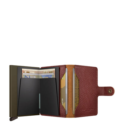 Secrid Miniwallet Portemonnee Vegetable tanned tuscan
