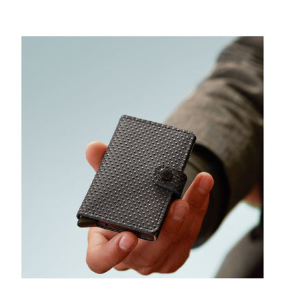 Secrid Miniwallet Portemonnee pyramid grey