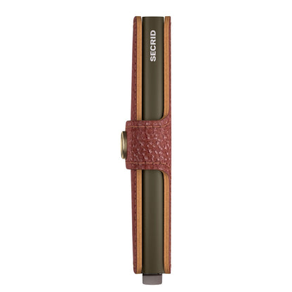 Secrid Miniwallet Portemonnee Vegetable tanned tuscan