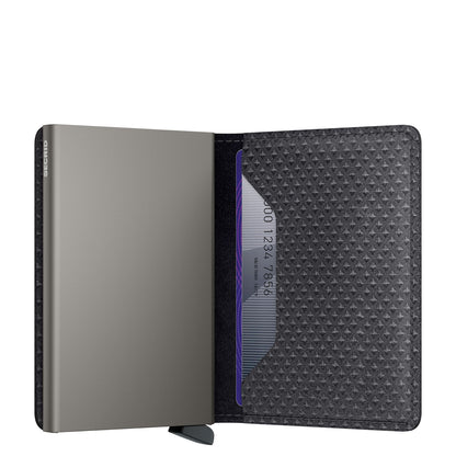 Secrid Slimwallet Portemonnee pyramid grey