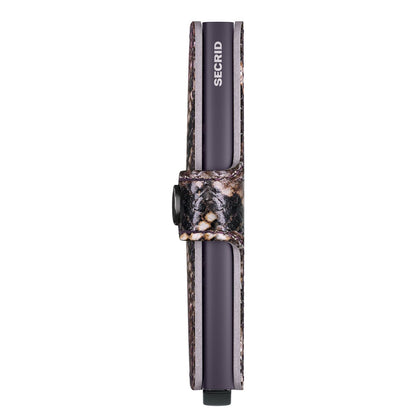 Secrid Miniwallet Portemonnee Serpent purple