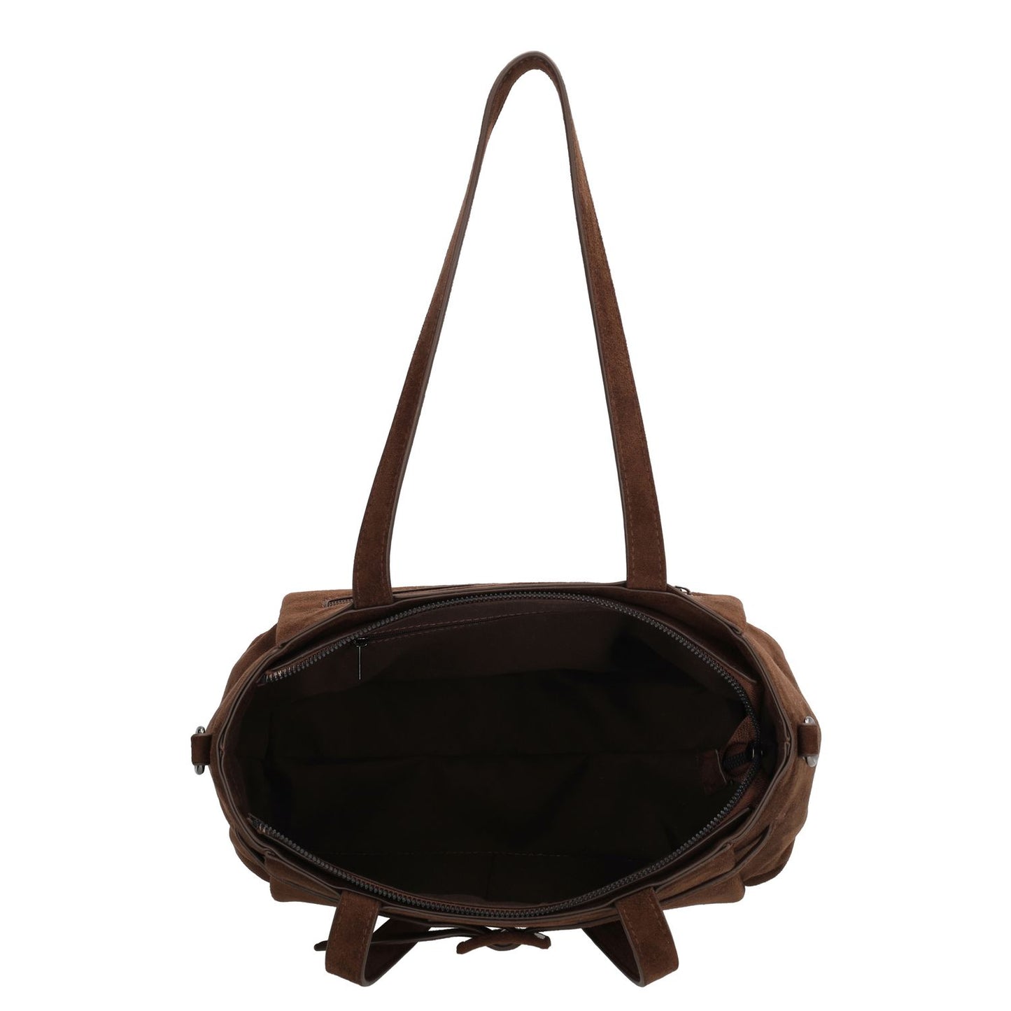 Zebra Trends Davina Shopper - afneembare schouderriem - donkerbruin