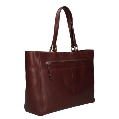 Burkely Fine Florence Shopper - 13.3" laptopvak - afneembare schouderriem - burgundy