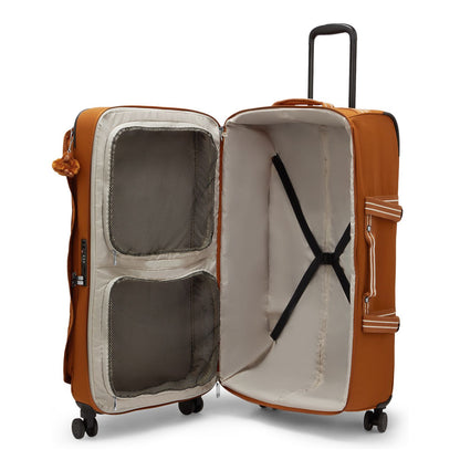 Kipling Spontaneous L Spinner 78 cm - 101 liter - 78x41x28 cm - stylish mokka