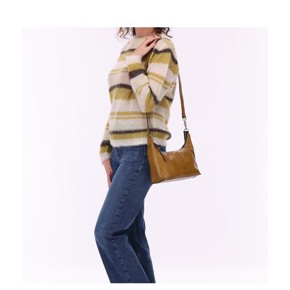 Burkely Myra Schoudertas mustard