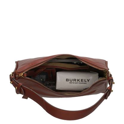 Burkely Fine Florence Schoudertas chestnut