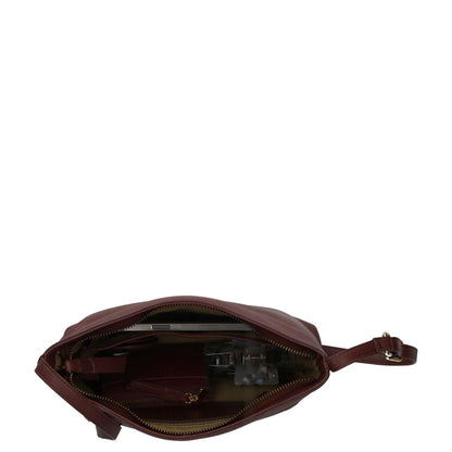 Burkely Fine Florence Crossbody Schoudertas burgundy