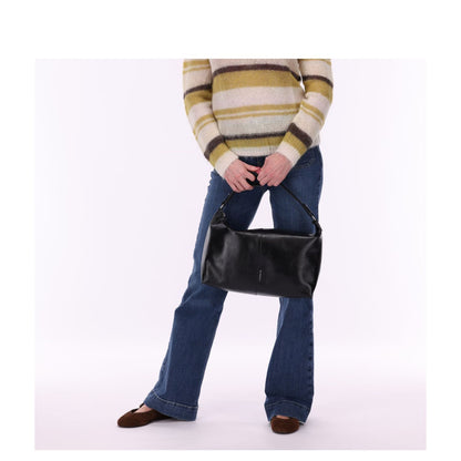 Burkely Myra Handtas - afneembare schouderriem - black