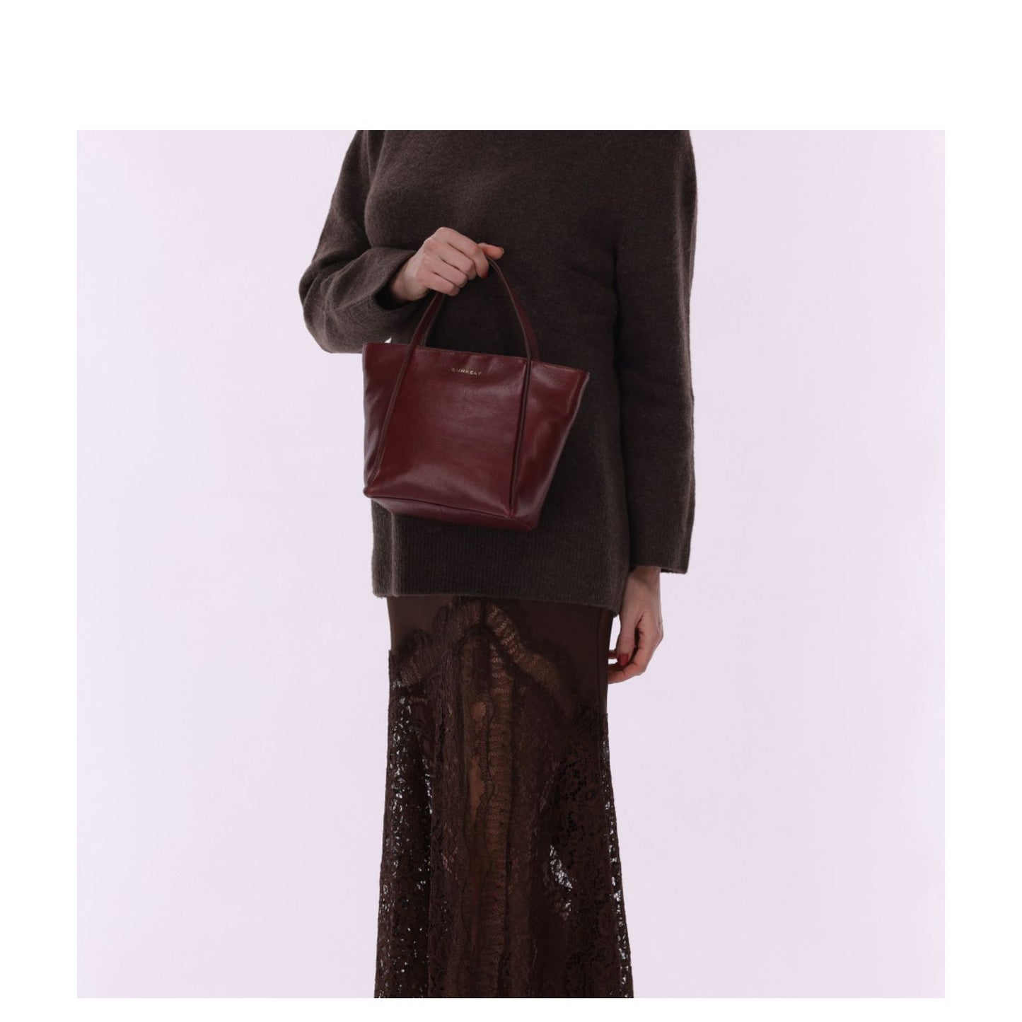 Burkely Fine Florence Handtas - afneembare schouderriem - burgundy