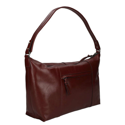 Burkely Myra Handtas - afneembare schouderriem - burgundy