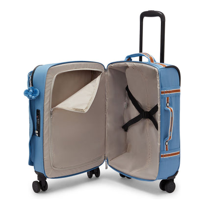 Kipling Spontaneous S Handbagage Spinner 55 cm - 39 liter - 55x35x23 cm - vintage blue