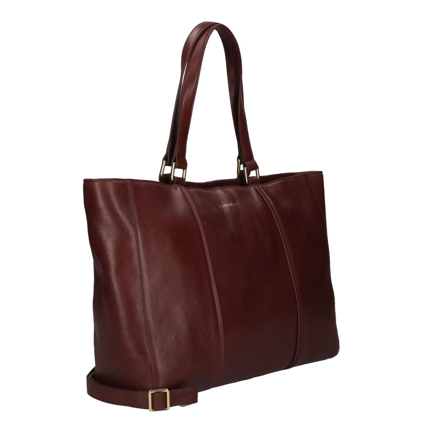 Burkely Fine Florence Shopper - 13.3" laptopvak - afneembare schouderriem - burgundy