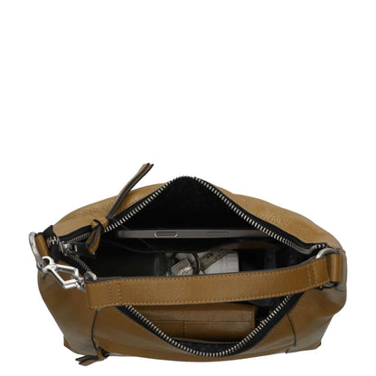 Burkely Myra Schoudertas mustard