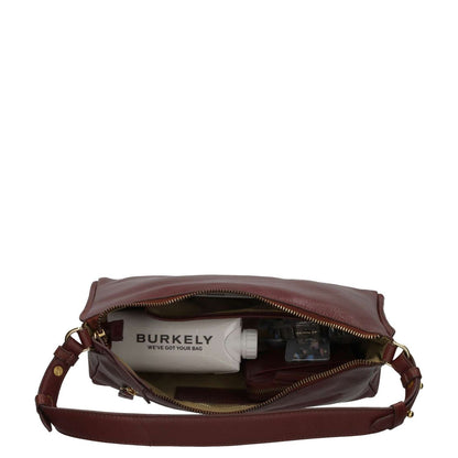 Burkely Fine Florence Schoudertas burgundy