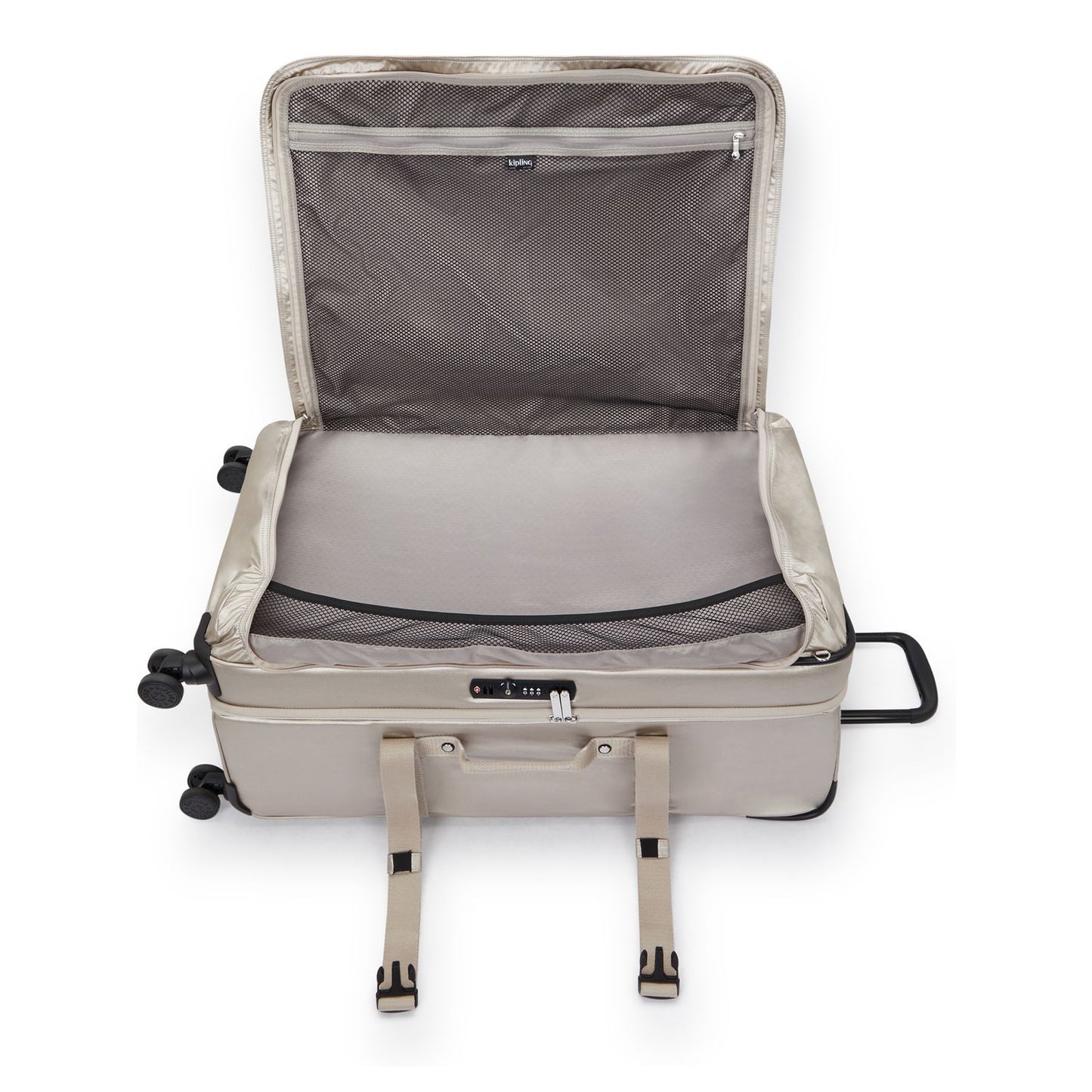 Kipling Spontaneous L Spinner 78 cm - 101 liter - 78x41x28 cm - metallic glow
